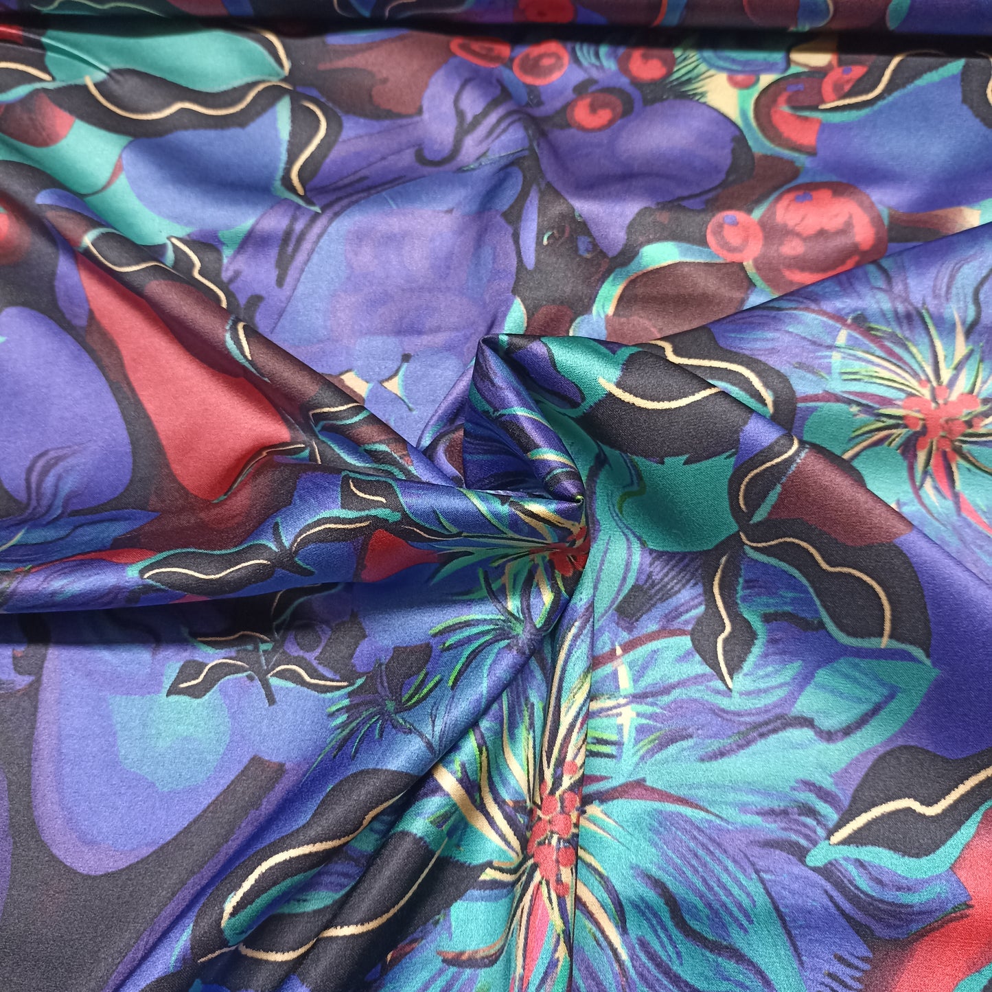 Satijn Marilene Madou paars