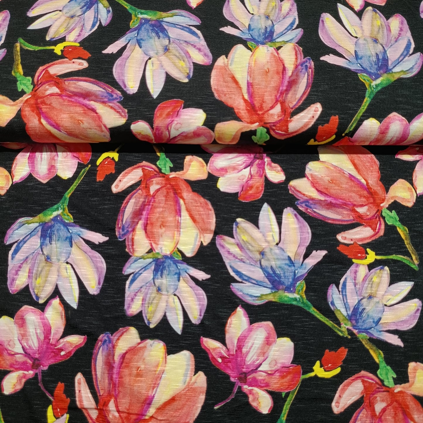 tricot bloemen deadstock comme ca