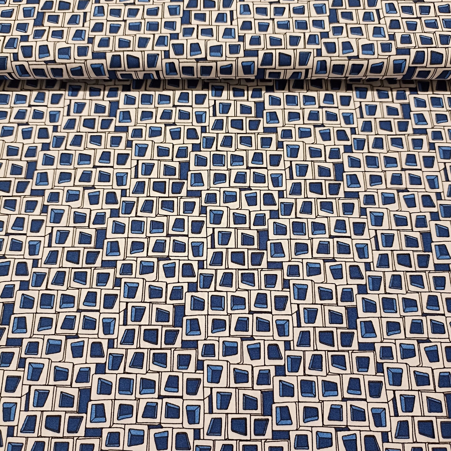 katoen grafische print