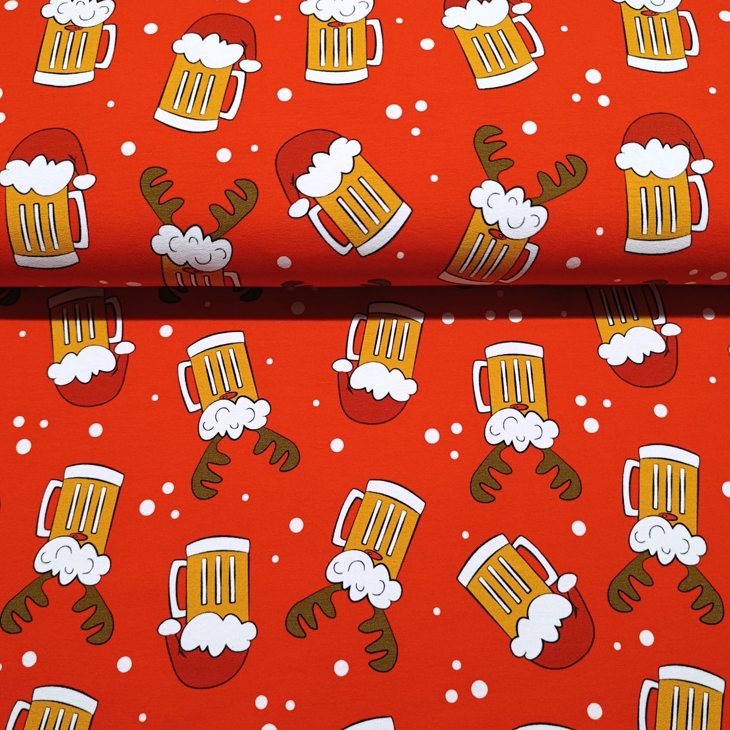 french terry Kerst bier