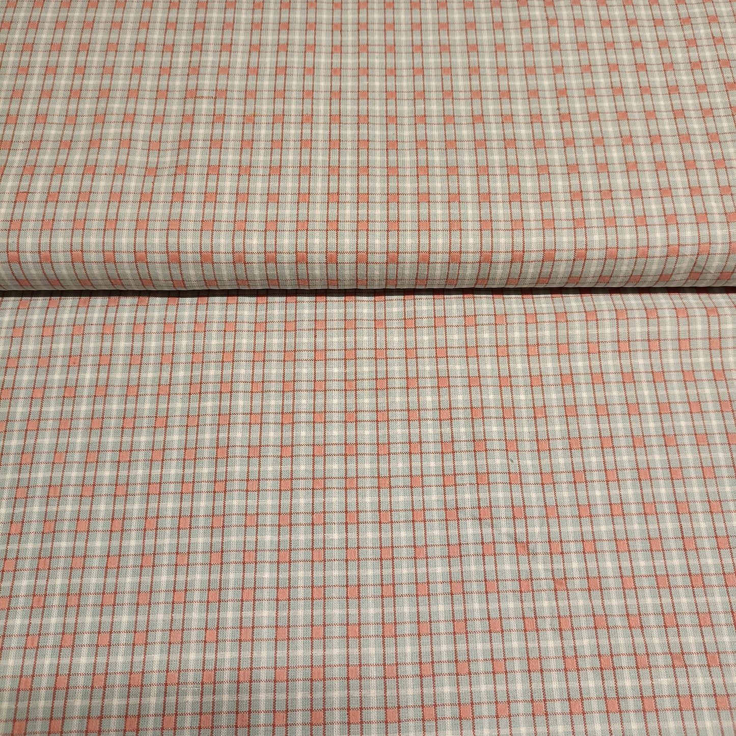 katoen ruitjes devonstone