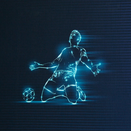 Tricot paneel voetbal