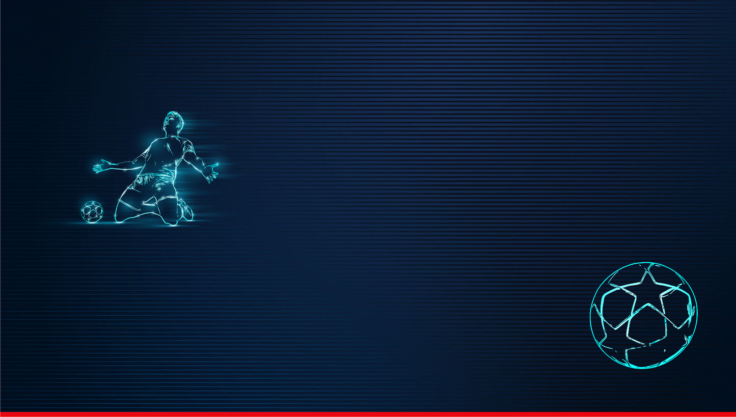 Tricot paneel voetbal