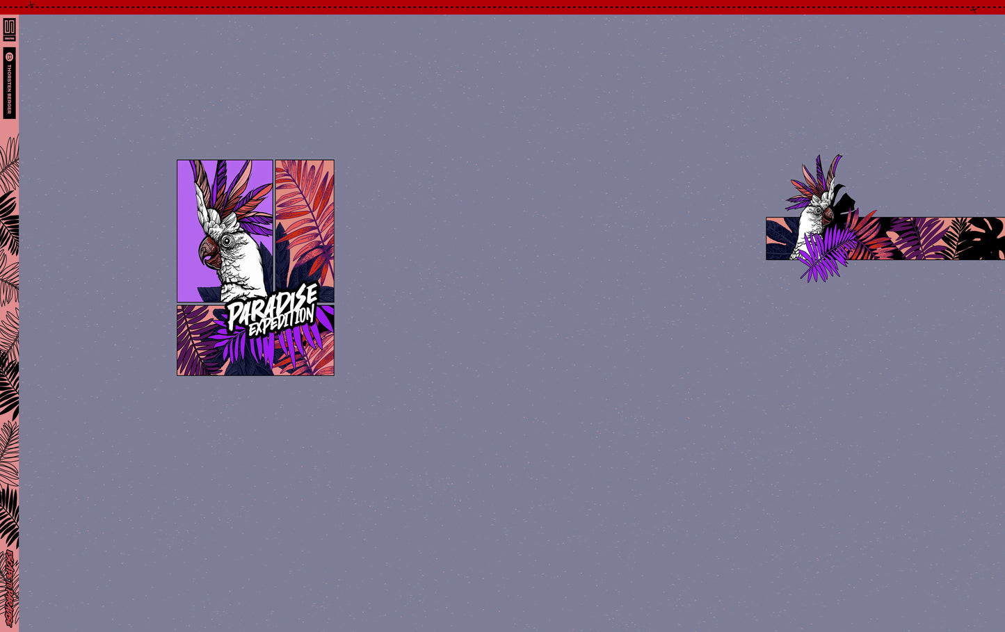 Tricot escape to paradise by thorstenberger papegaai