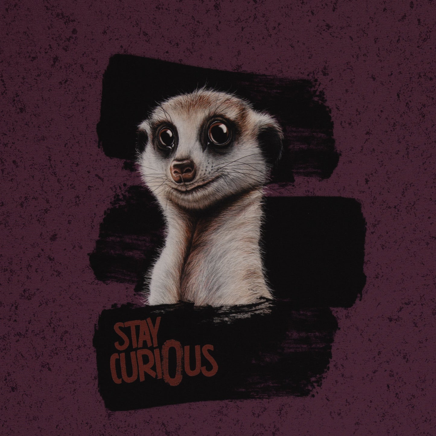 french terry paneel stay curious by Thorsten Berger