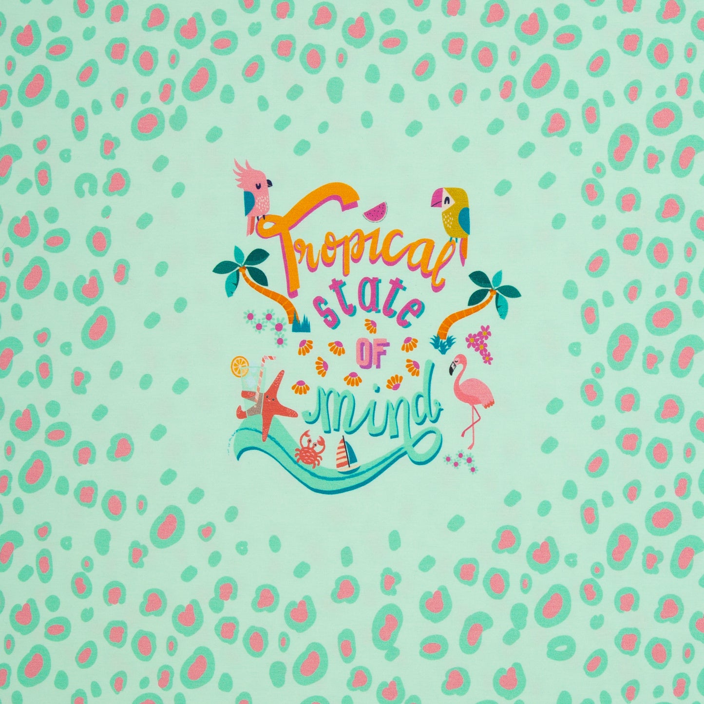 tricot paneel: tropical state of mind