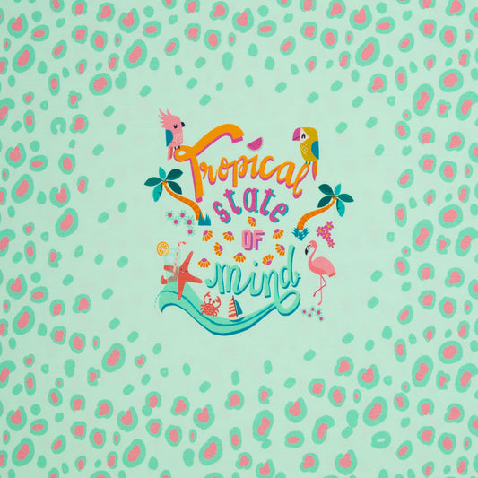 tricot paneel: tropical state of mind