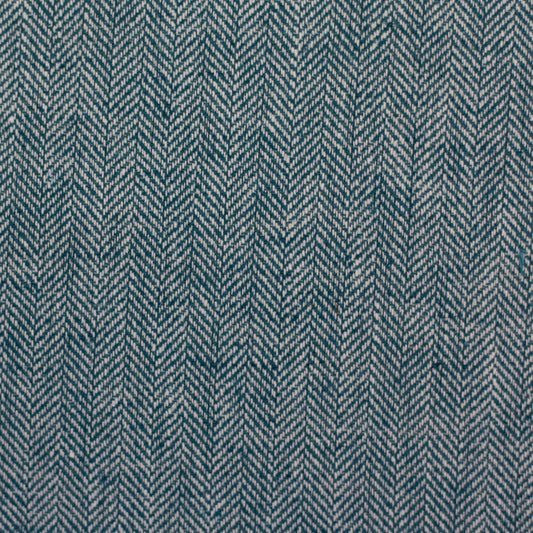 linnen-katoen visgraat munt