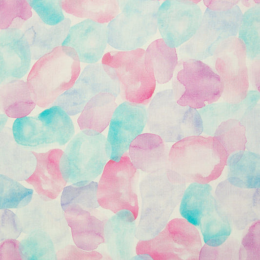 katoen met linnenlook: leo print by hip som hap