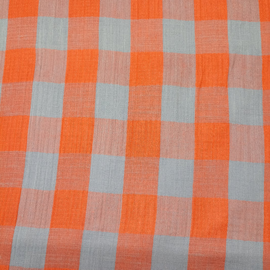 tetra fijne weving rood/blauw