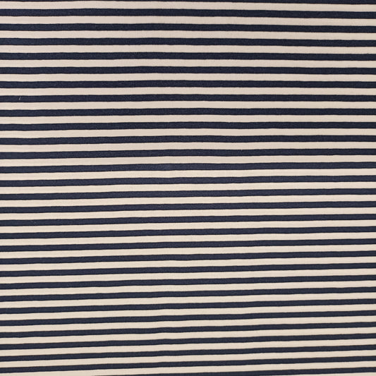 Tricot maritieme strepen blauw