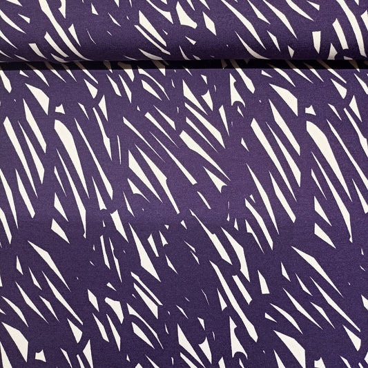 French terry meet milk purple night