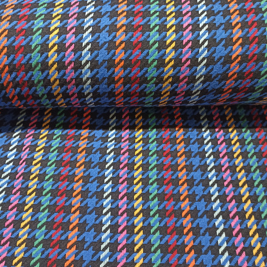 Pied de poule multicolor