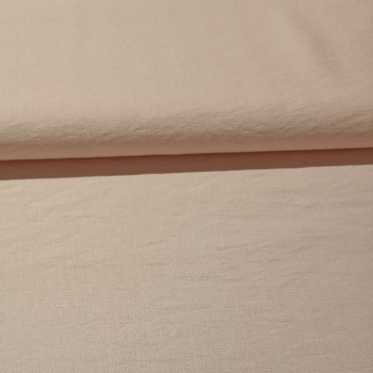 rayon crinckle poederroze