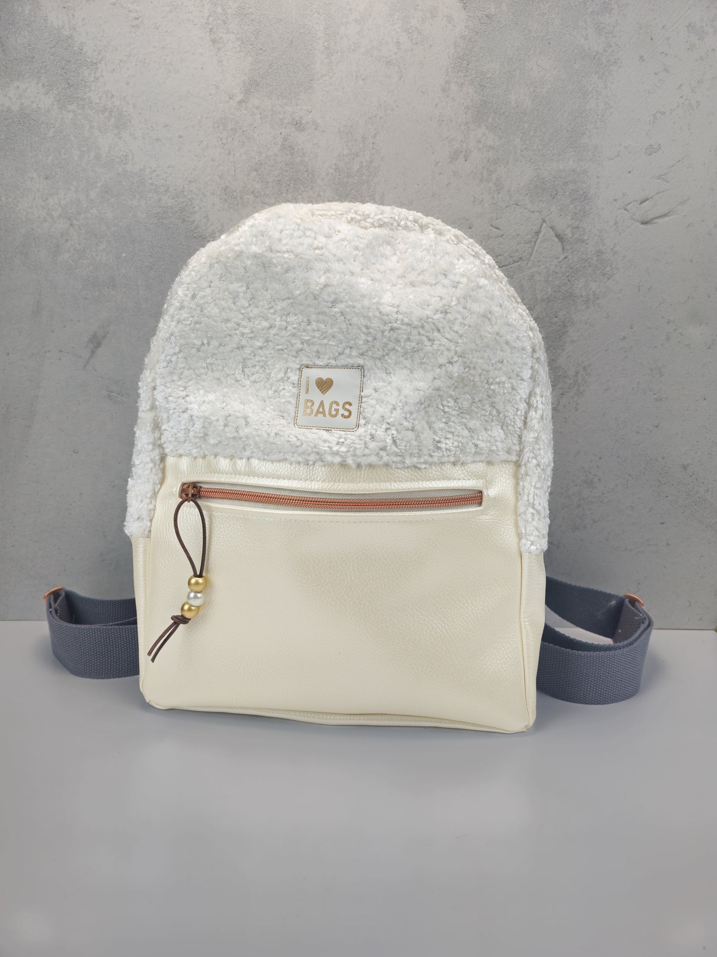 kunstleder decoratie parelmoer