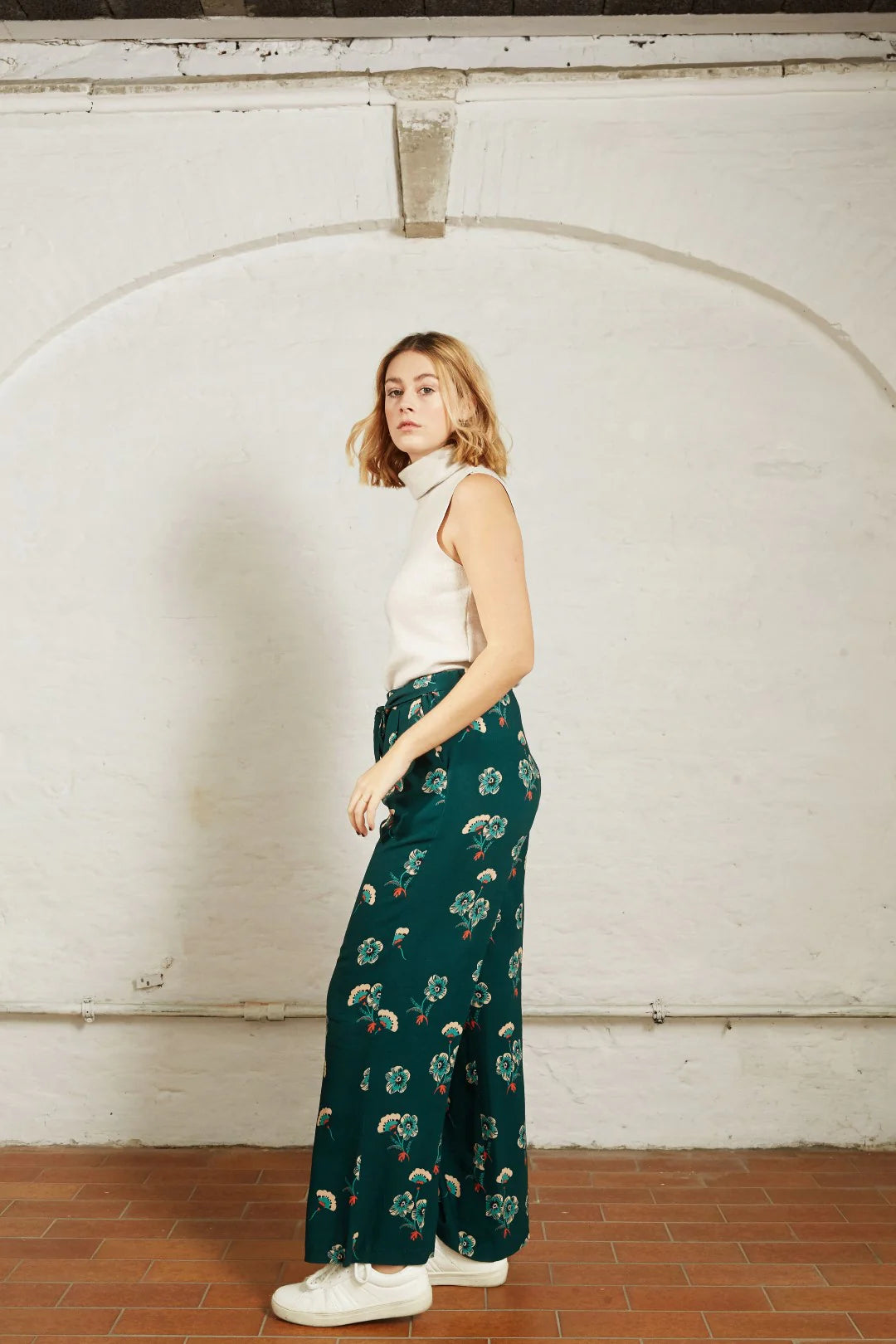 Emily bandplooibroek atelier jupe