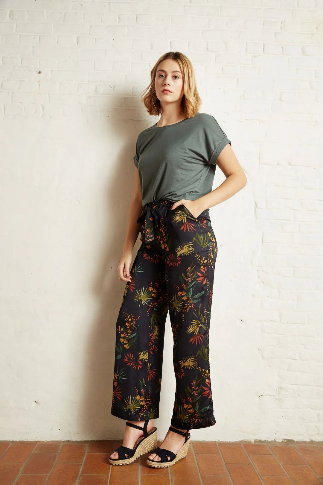 Emily bandplooibroek atelier jupe
