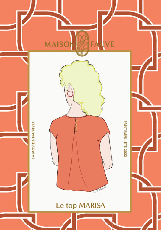 Marisa topje maison fauve