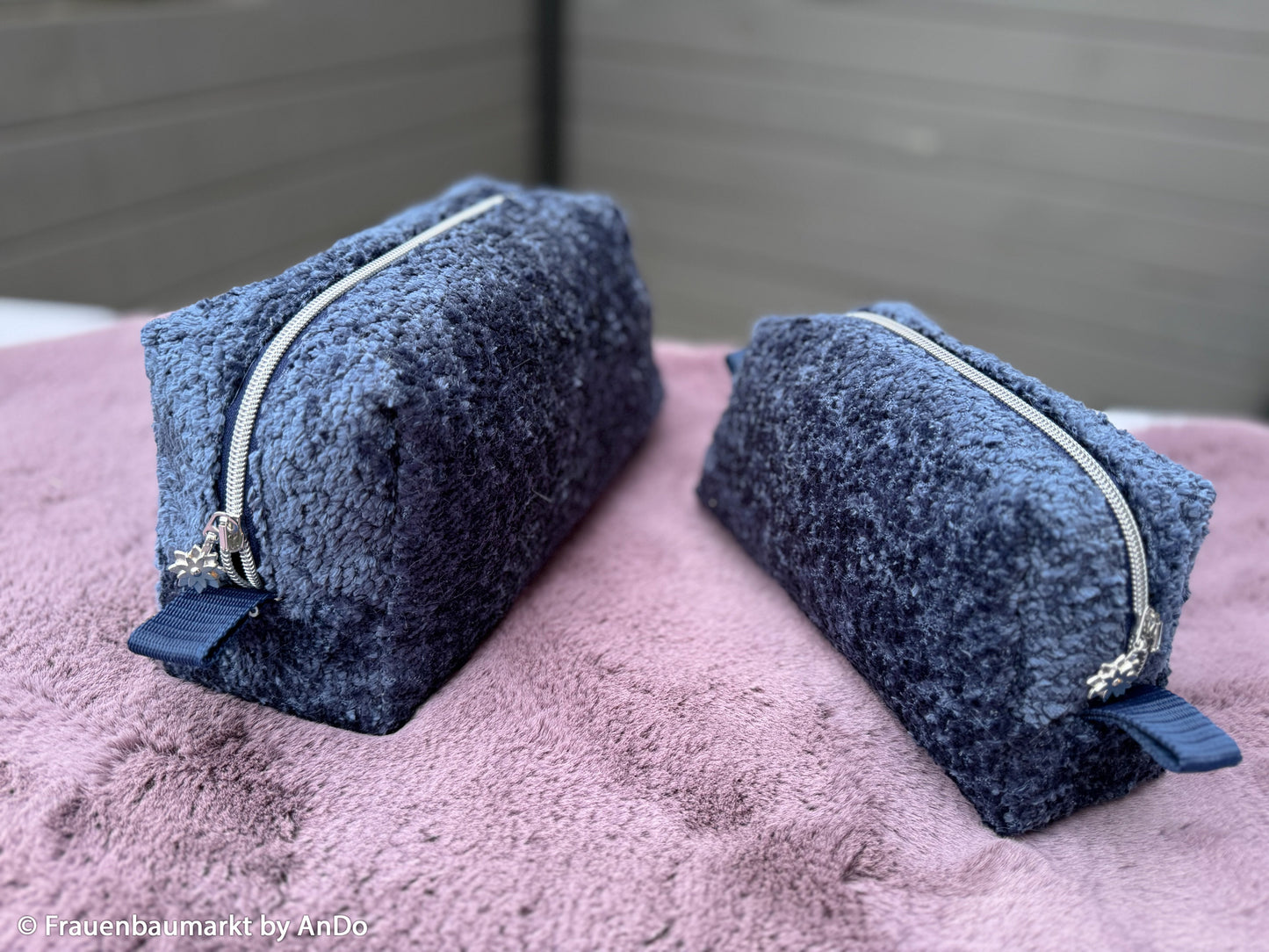 decoratie teddy blauw