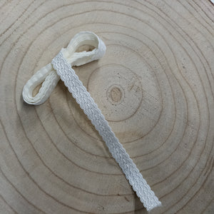 schouderband gebroken wit 1,5 cm