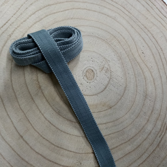 schouderband grijs 2 cm