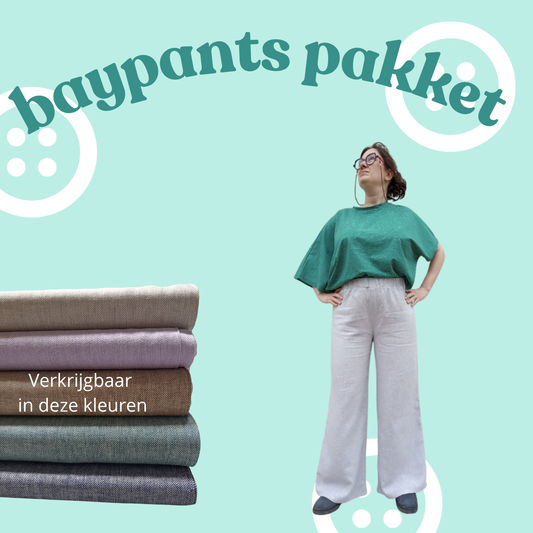 baypants pakket voor kinderen of dames tieners in verschillende kleuren