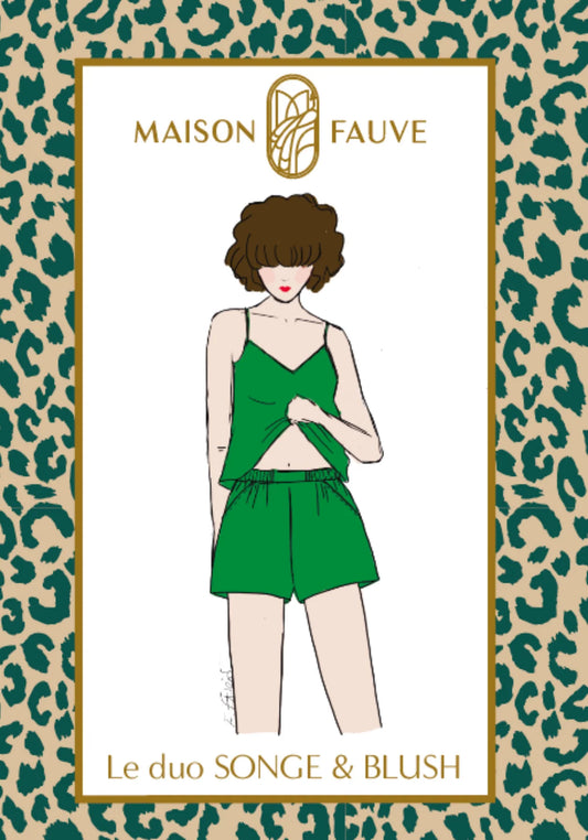 Songe & Blush nachtset maison fauve