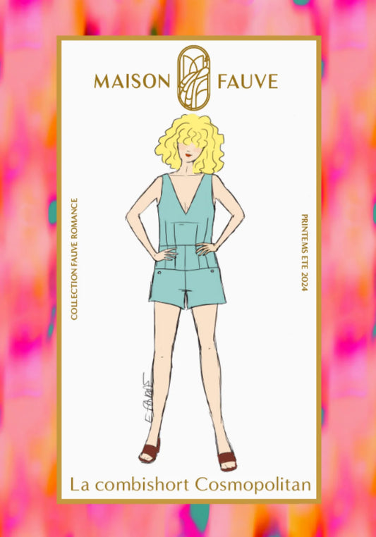 Cosmopolitan combishort maison fauve