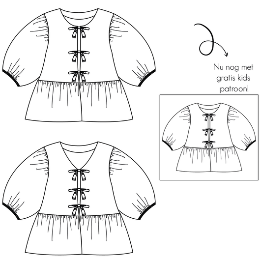 Evie blouse bel'etoile