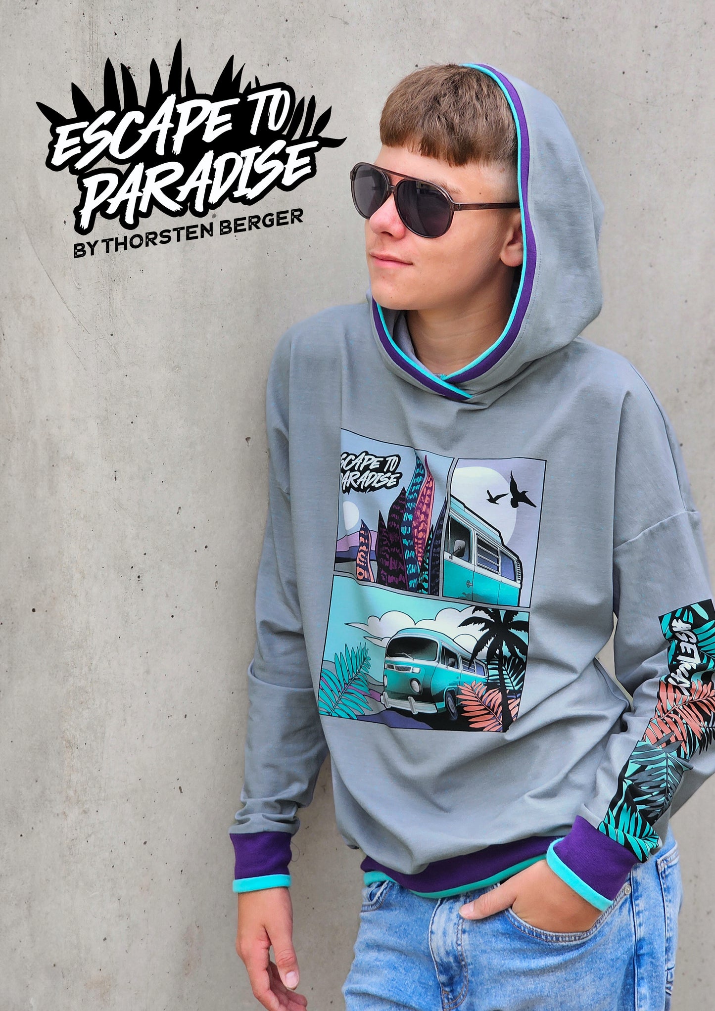 Tricot Escape to paradise by thorstenberger volkswagenbusje