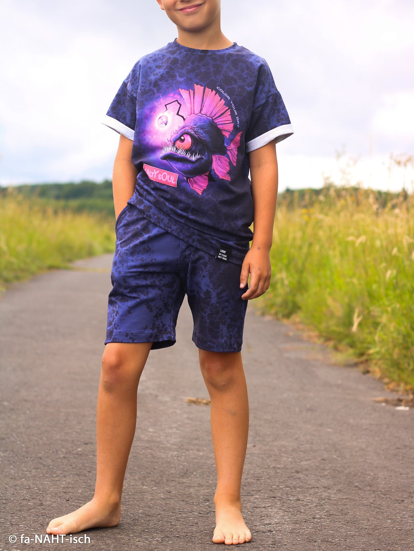 paneel french terry color your day 'Thorsten Berger'