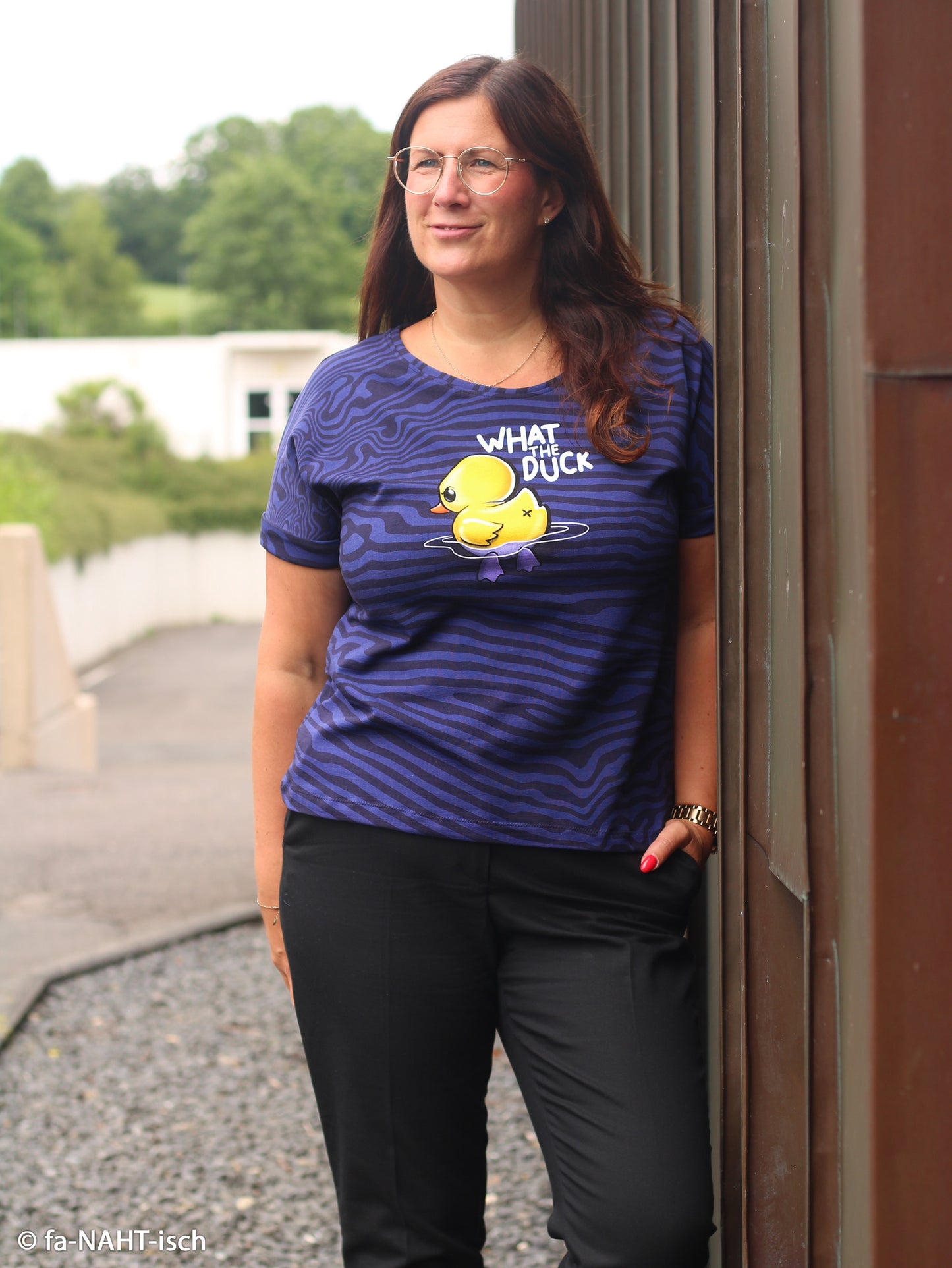 paneel french terry what the duck 'Thorsten Berger'