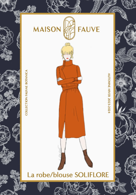 Soliflore rok/blouse maison fauve