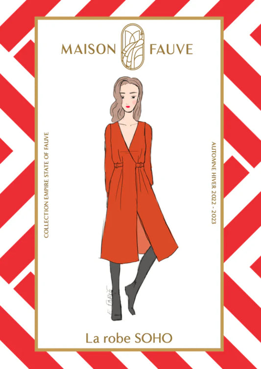Soho jurk maison fauve