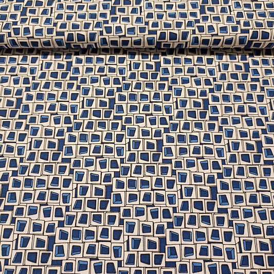 katoen grafische print