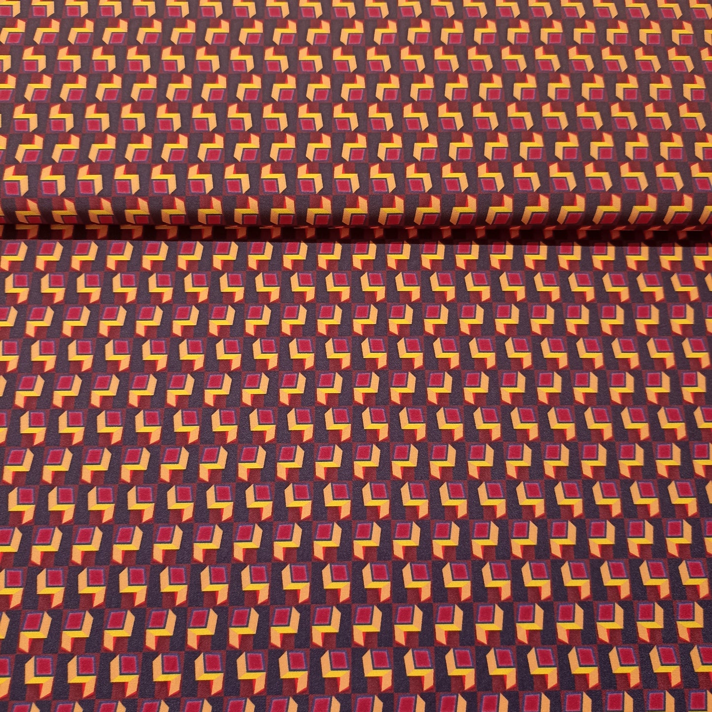 travelstof grafisch multicolor