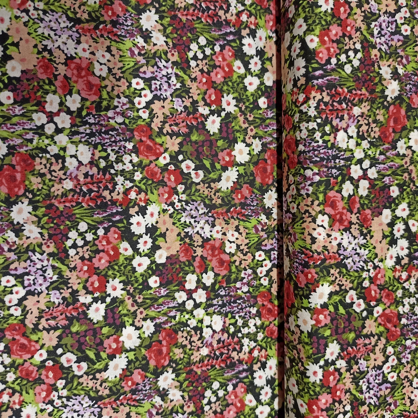 katoen bloemenveld kokka