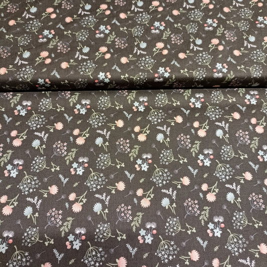 katoen fijne bloemen