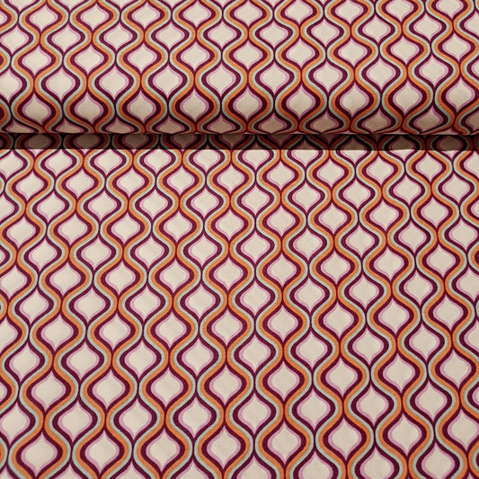 katoen geometrische vorm druppel