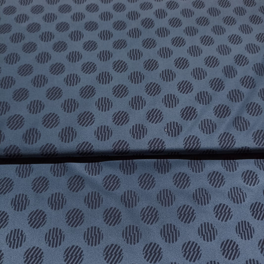 lycra dots grijsblauw