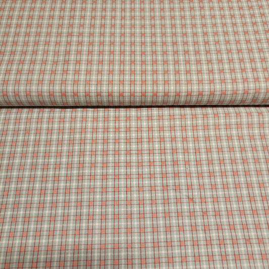 katoen ruitjes devonstone