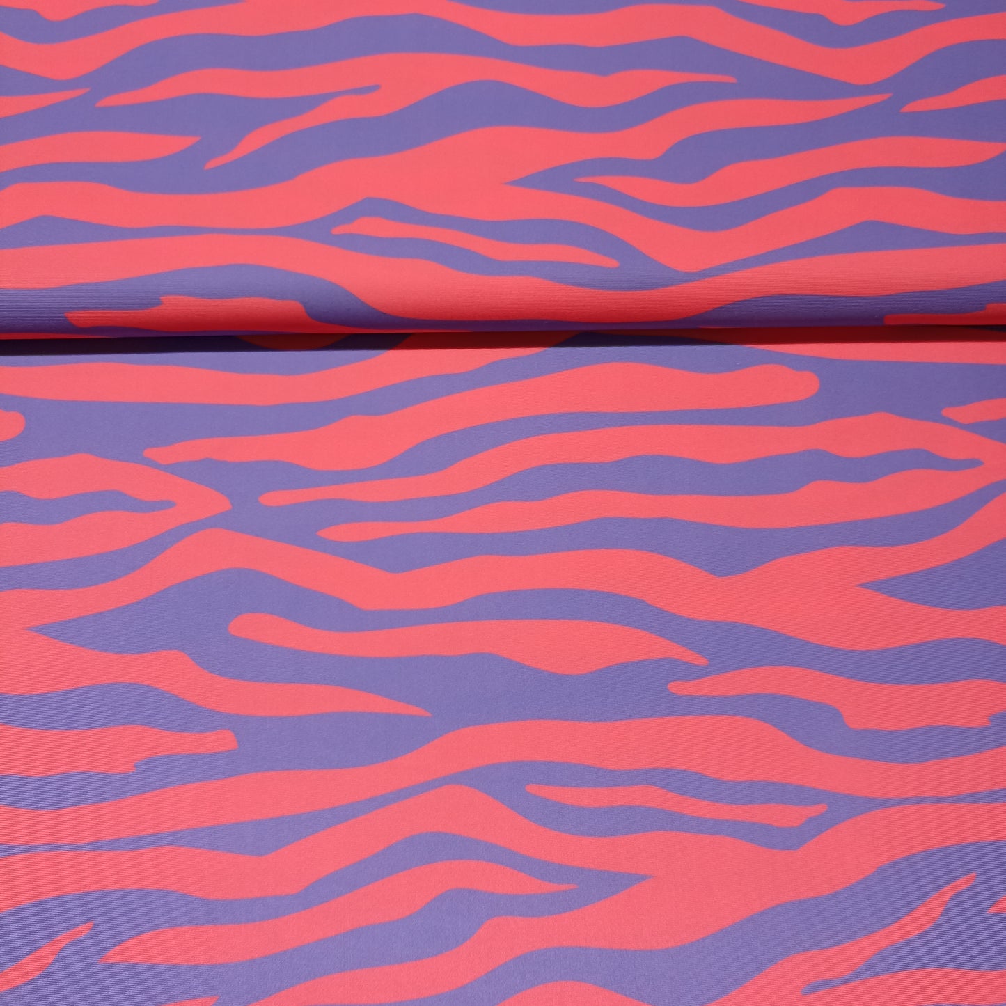 lycra vlekken roze/paars