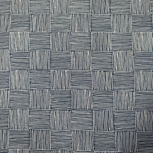 canvas grafisch patroon zwart - cotton and steel
