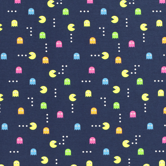 tricot neon pacman