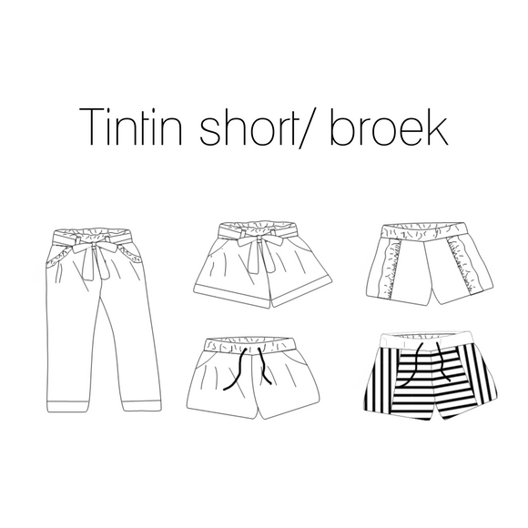 Iris May tintin short/broek
