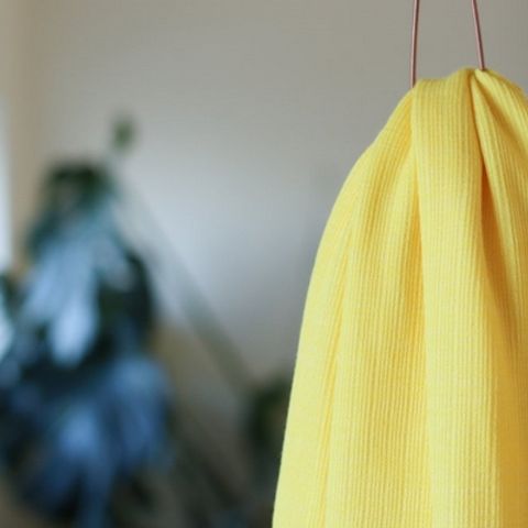 viscose tricot trim knit-flashing yellow